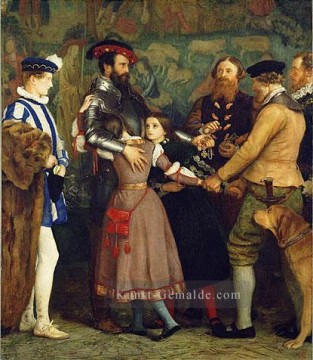 mary with the child and young st john Ölbilder verkaufen - The Ransom Präraffaeliten John Everett Millais